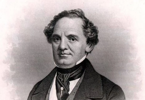 Historical portrait of P.T. Barnum, a 19th-century showman